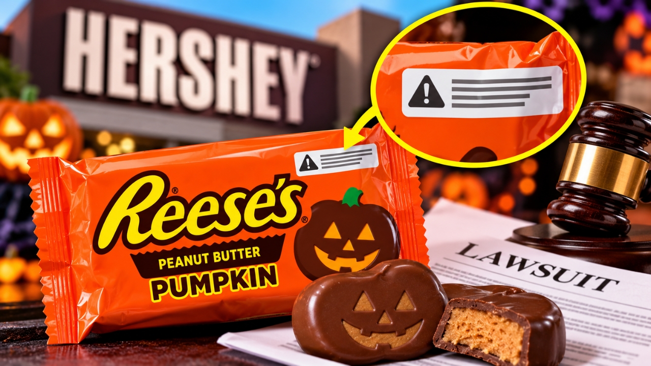 Hershey adds new disclaimer on wrapper after Reese's pumpkin lawsuit