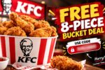 KFC Free 8-Piece Bucket Deal